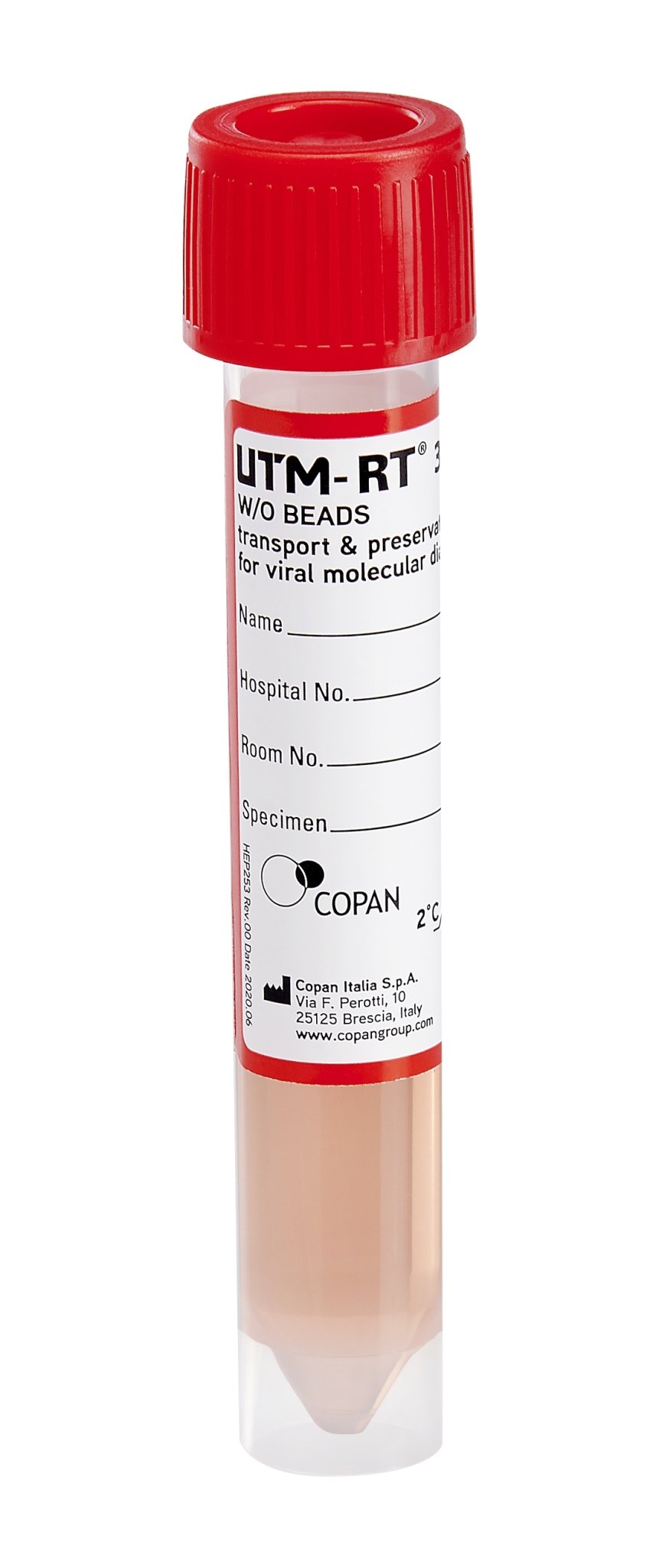UTM® 3C047N - Tubes of 3 mL UTM Universal Transport Medium® (Bulk) - COPAN Diagnostics, Inc.